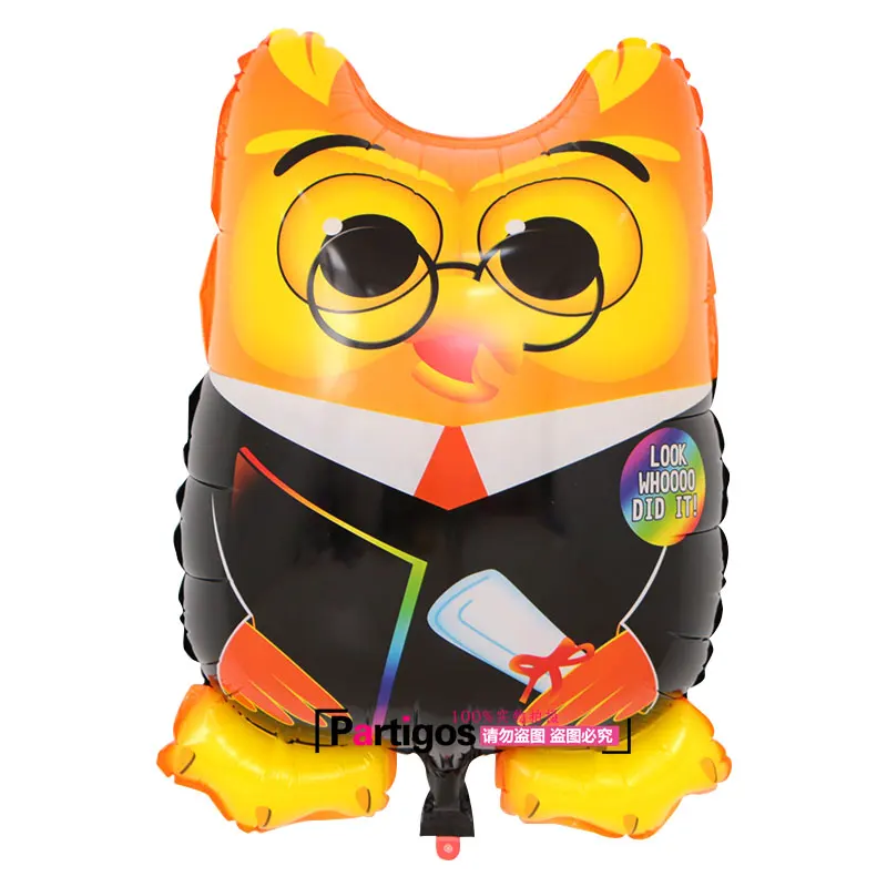 Buy 1pcs owl Congrats grad Foil Balloons Graduation