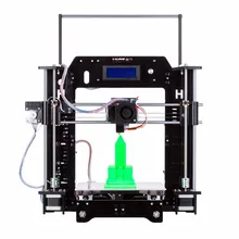 Новейшие MK8 Акриловые Reprap Prusa I3 3D Принтер с ЖК-Экраном и DIY Комплекты