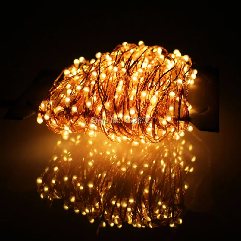 24m 480 Led Outdoor String Lights Warm White Copper Wire 24m 480 Led Outdoor String Lights Warm White Copper Wire