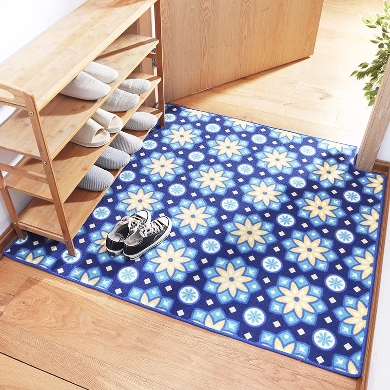 

Rectangular Door Carpet Living Room Bedroom Ottomans Floor Mat