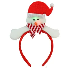 Light Blinking LED Santa Claus Headband Fancy Dress Up Costume Children Kids Adult Natal Navidad