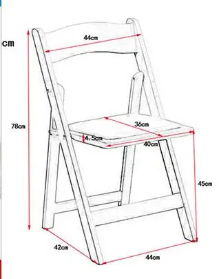 Каучук складные стулья снаружи свадебный стул эскизов стул