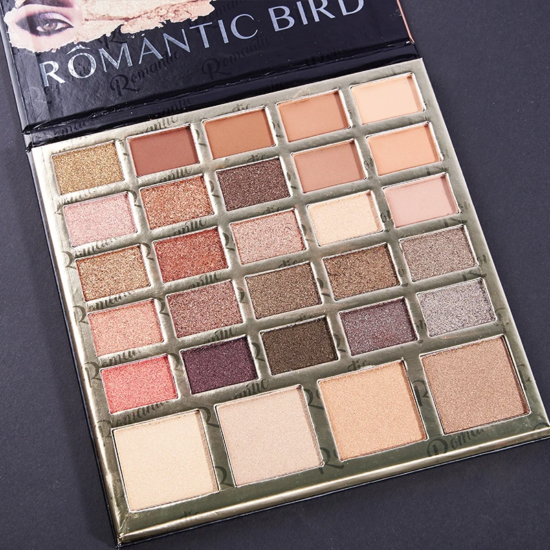 

Beauty Glitter Eye Shadow Palette 29 Color Matte Shimmer Eyeshadow Pallete Long-Lasting Luminous Makeup Palette With Mirror