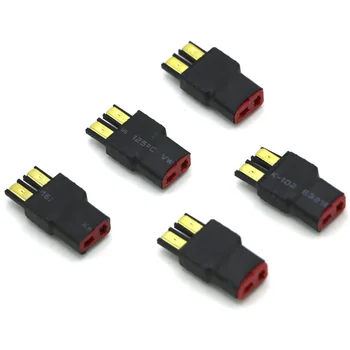 

Wireless Female / Male TRX To T Plug Deans Style Connector Battery Adapter For Rc Battery