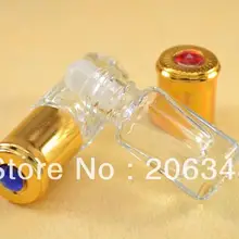 6 мл стеклянная бутылка с шариком рулон на крема для век/сыворотка/эфирное масло/духи/блеск для губ Мед косметика для ухода за кожей упаковка