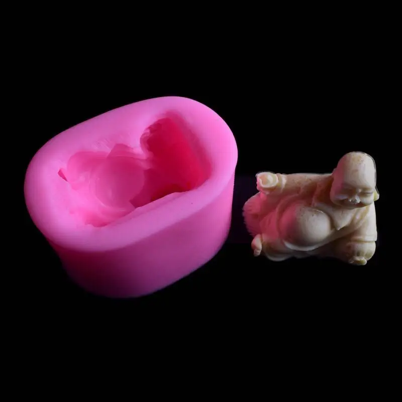 Будда 3D Силиконовые смолы прессформы maitreya Изготовление ювелирных изделий кулон