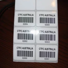 Виниловый ролик печать сильный клей штрих-код этикетки