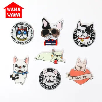 

Cartoon Fridge Magnet Animal Fridge Magnets French Bulldog Dog Series Refrigerator Sticker Fridge Magnet For Kids Message Holder
