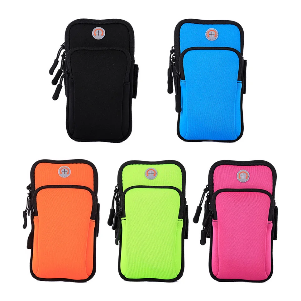 Спортивная сумка для бега, фитнес-сумка на руку, сумка для бега, держатель для мобильного телефона, сумка на пояс, спортивный чехол для смартфона 6"