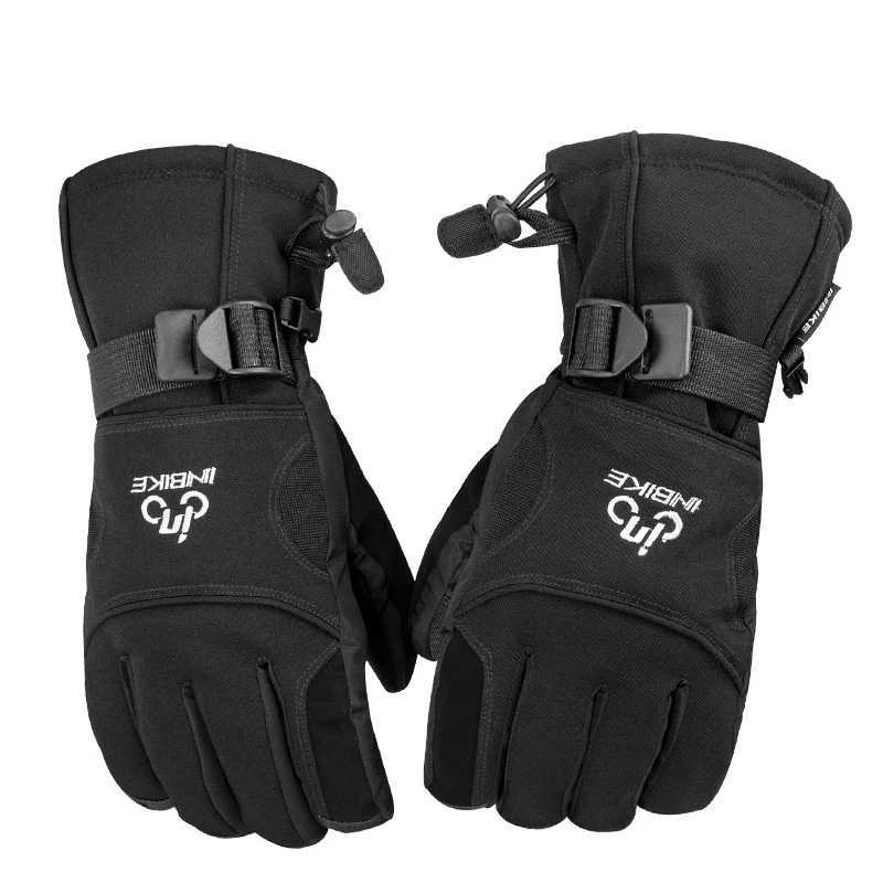 Winter Skiing Hiking Climbing Bicycle Bike Cycling Gloves Black-in