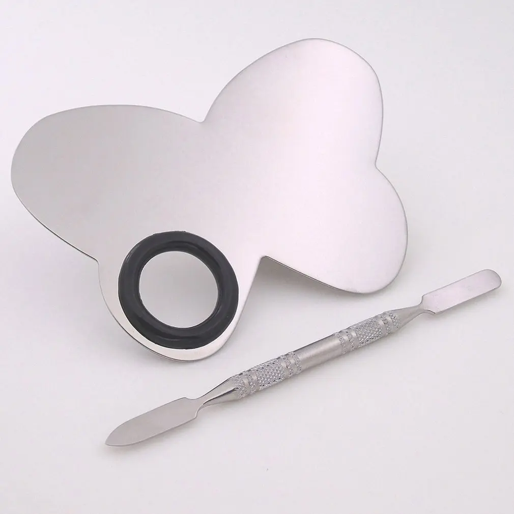 

High Quality Palette Stainless Steel Palette With Toner Bar Palette Toner Bar Scrub Bag (Butterfly)