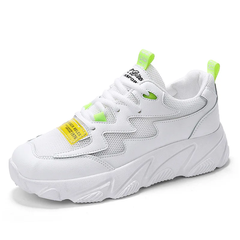 

2019 Zapatos Summer Female Shoes Sports Shoes Ladies Breathable Vulcanized Air Mesh Shoes Women Casual Sneakers Chunky Sneakers