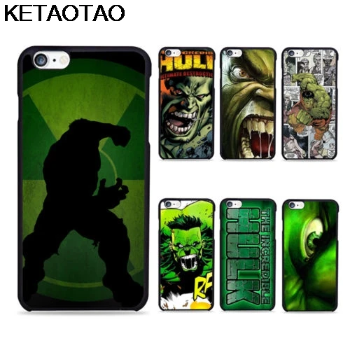 Чехлы для телефонов KETAOTAO Comic Superhero Avenger HULK Bruce Banne Samsung S4 S5 S6 S7 S8 S9 NOTE мягкий резиновый