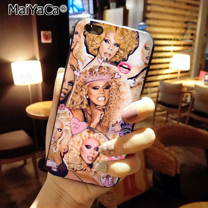 Модный чехол MaiYaCa RuPaul's Drag Race для Apple iphone 11 pro 8 7 66S Plus X Φ SE XS XR MAX|Бамперы| |