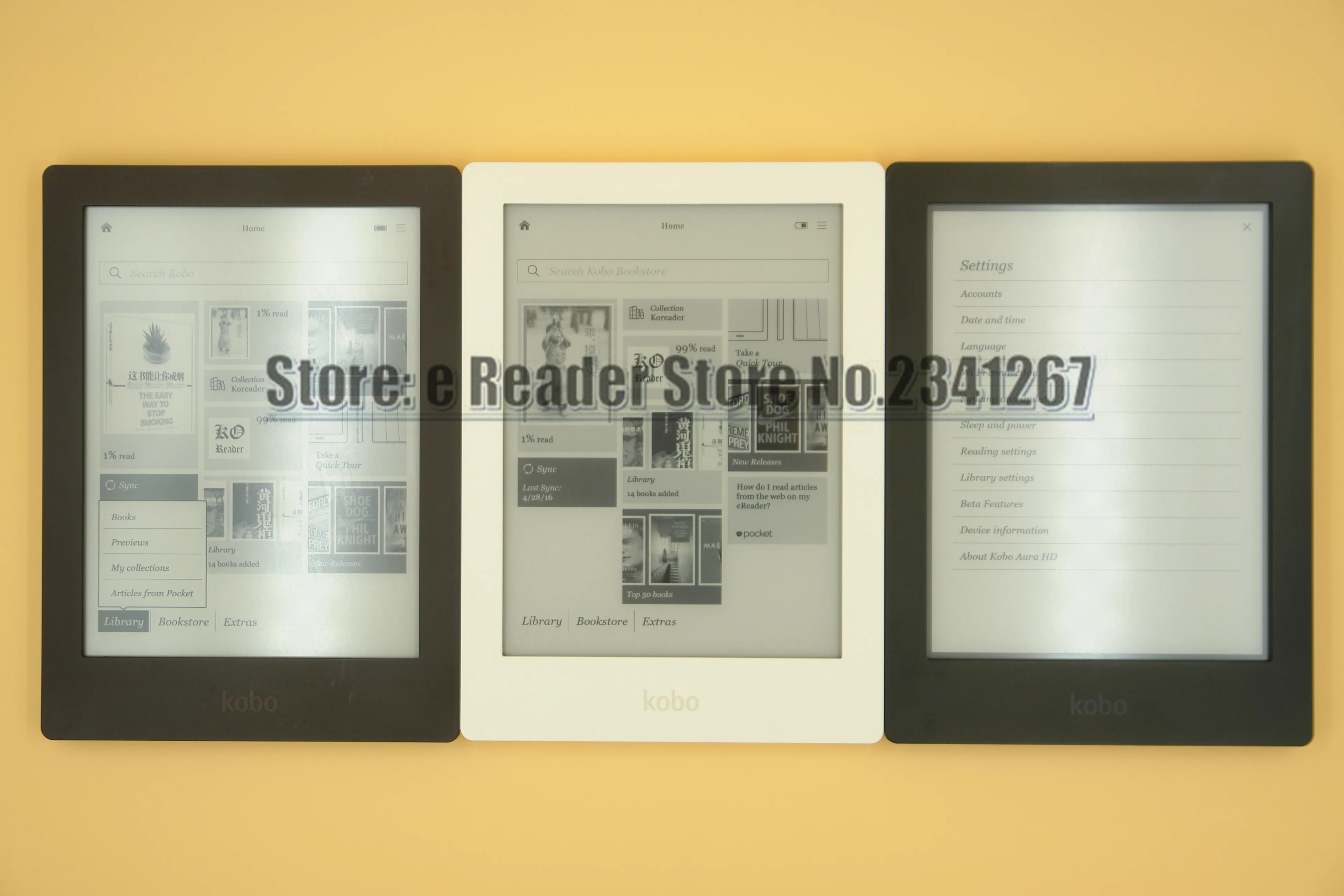 Электронная книга Kobo Aura HD читалка 6,8 дюймов 1440x1080 сенсорный экран электронная книга ридер e-ink передний светильник электронная книга ридер