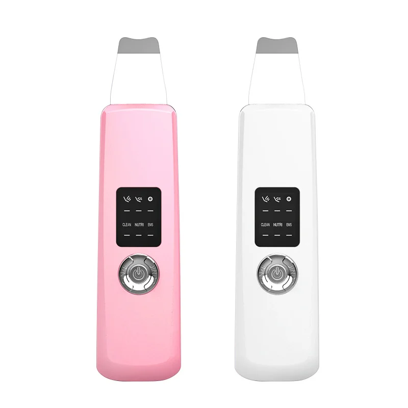 

Facial Peeling Skin Cleaner Ultrasonic Face Skin Scrubber Deep Cleaning Acne Removal Blackhead Machine Face Skin Care Beauty