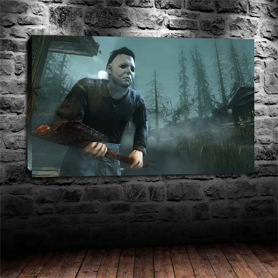 Michael_myers Canvas Painting Living Room Home Decor Modern Mural Art Oil | Дом и сад