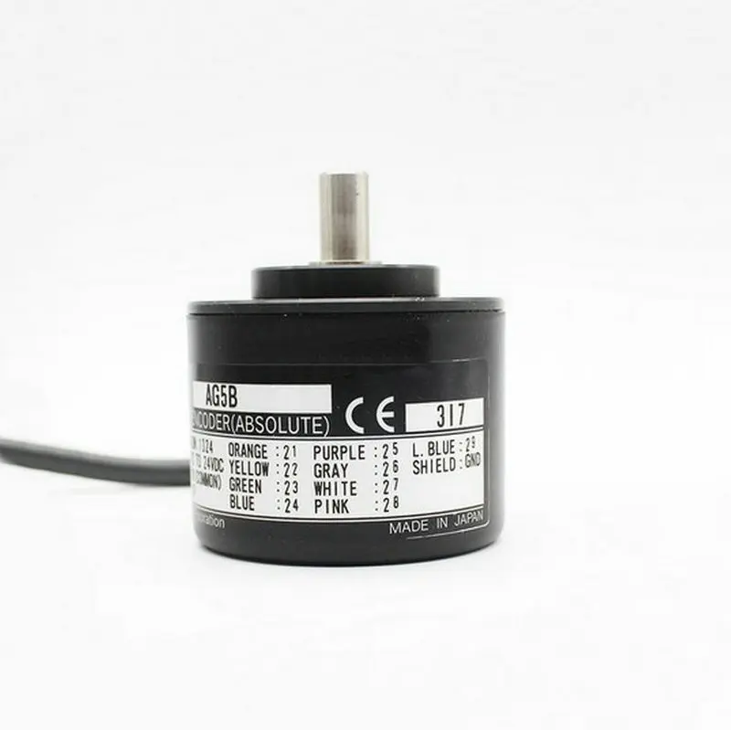 Фирменная Новинка Omron 50 мм кодировщик с двигателем переменного тока E6C3-AG5B 256 360 720 1024 PPR абсолютный датчик положения Прочный Поворотный энкодер