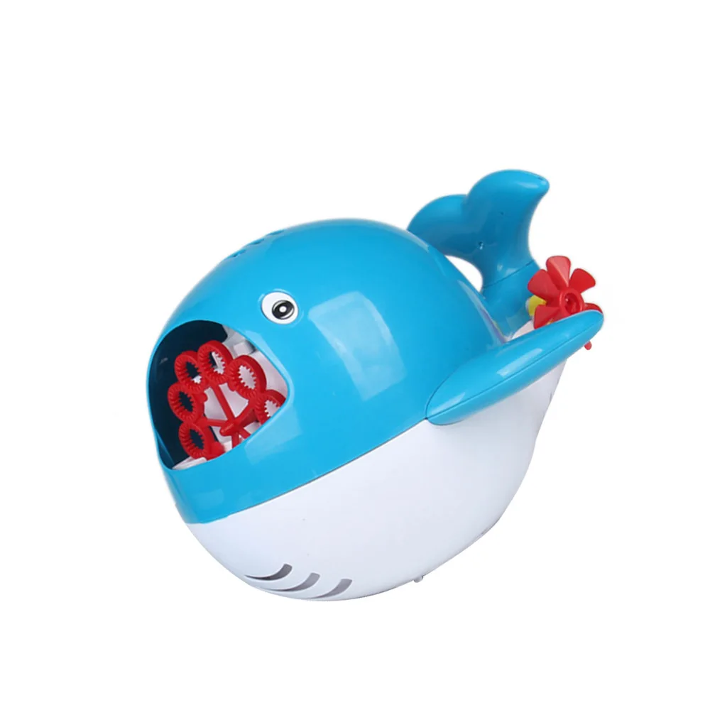 

Bubble Machine Submarine Whale Shape Automatic Light Music Bubble Blower Gun Baby Bath Playing Toy