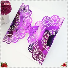 1/10 шт. синий белый лазерный разрез Свадебные Приглашения карты элегантный изготовленный на заказ с Баттерфляй День рождения свадебные Decoration7Z