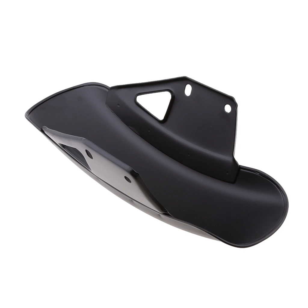 Stainless Steel Front Fender Mudguard Mud Guard Front Fender Motorcycle Bicycle for Suzuki GN125 GN250 Black
