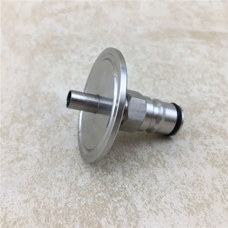 SS304 Sanitary Brewer Fitting Ball Lock Post with 50.5mm OD ferrule 1.5Tri Clamp for Home Brew Pressure Fermentatiion (4)