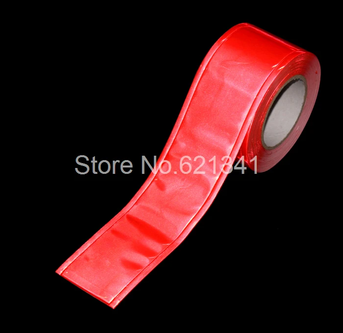 Buy Safety Red Reflective Tape PVC Belt Stripe Warning