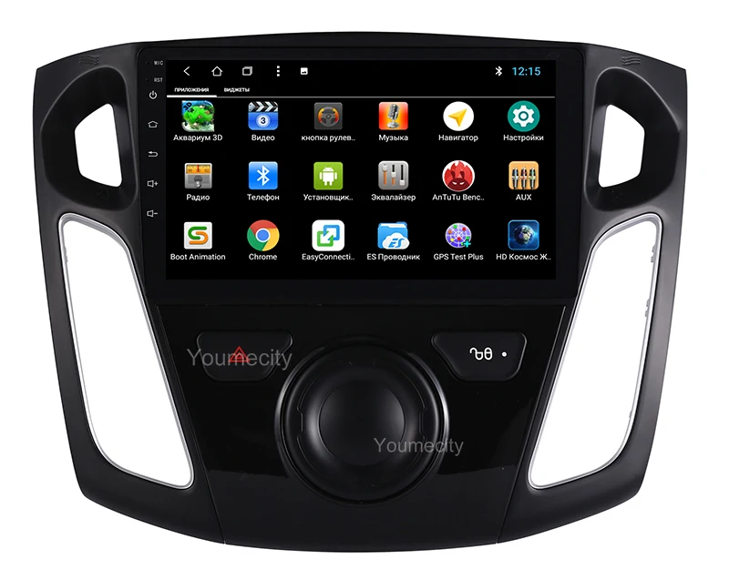 Top Android 9.0 Car DVD for Ford Focus 3 2012 2013 2014 2015 GPS radio video Multimedia player Capacitive IPS Screen RDS wifi 5