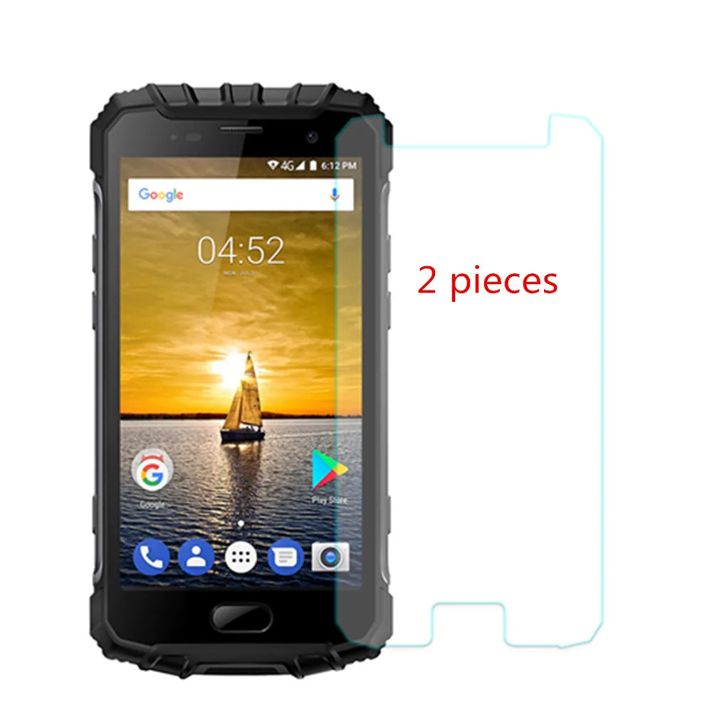 

2 pieces New For Ulefone Armor 2 Tempered Glass Screen Protector 5.0inch High Definition 9H Hard Ultra Thin Glass Film