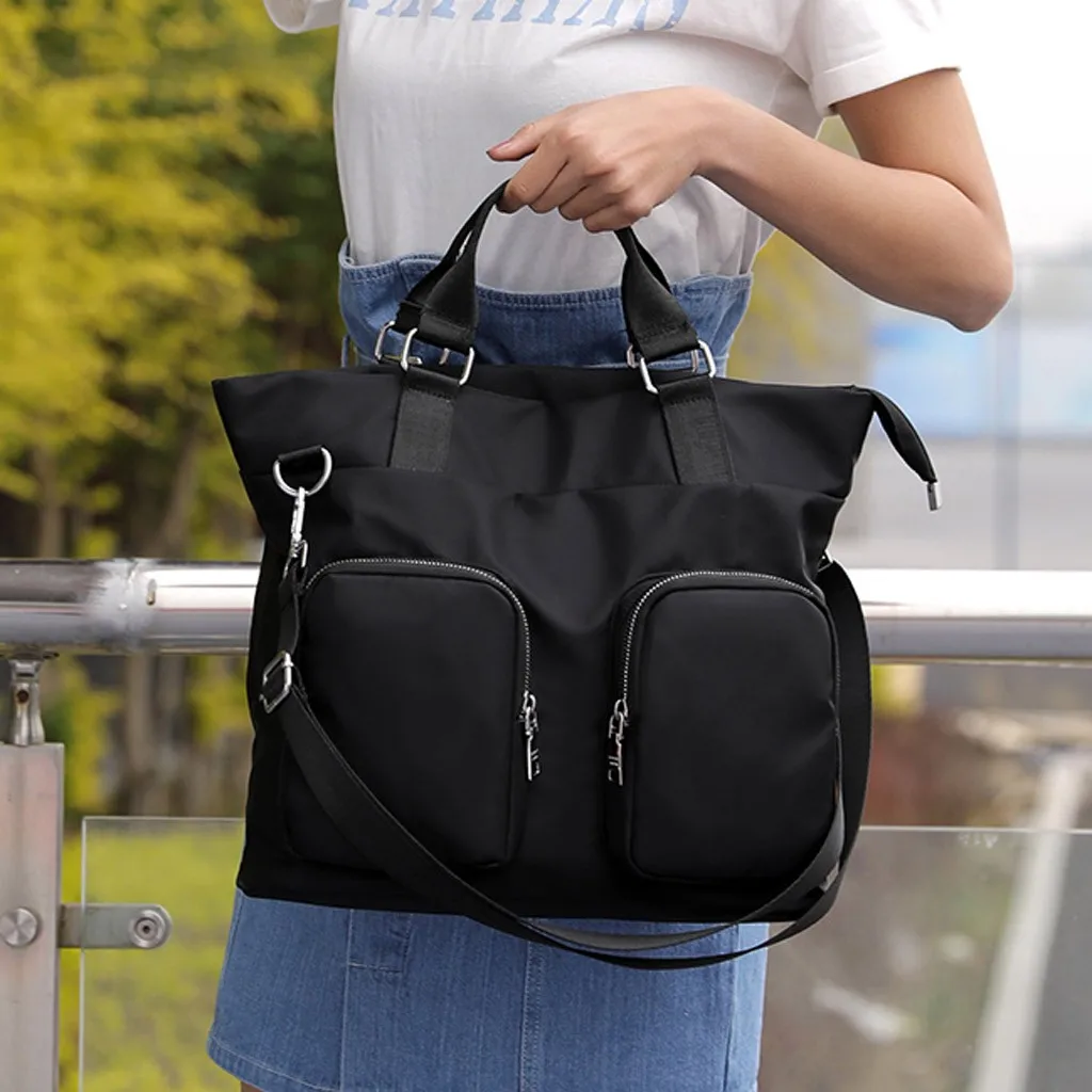 Aelicy женская сумка на плечо большая емкость для путешествий на открытом воздухе водонепроницаемая нейлоновая тканевая сумка многофункциональная сумка для женщин