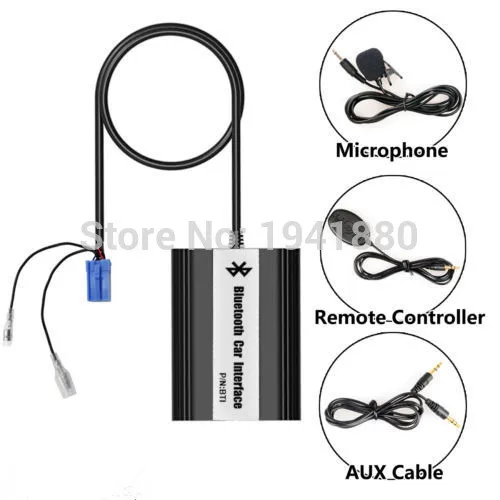 DOXINGYE для VM Jetta Passat Skoda Seat Bluetooth A2DP Автомобильный MP3 адаптер AUX USB музыкальное зарядное устройство комплект громкой связи 8PIN интерфейс