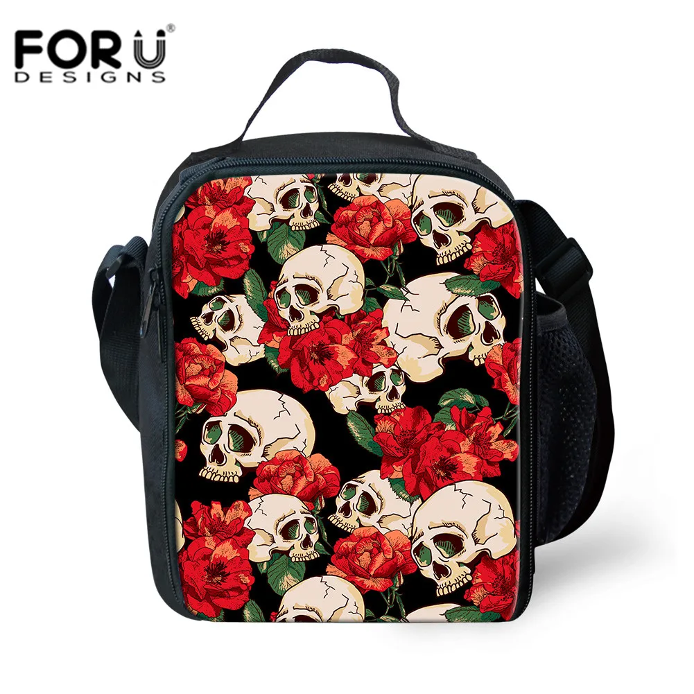Cute Printed Insulated Lunch Bag Picnic Childrens School Packed Lunch Bento Tote