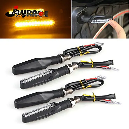 Universal Motorcycle Bike 4pcs 12 LED Turn Signal Indicator Light Blinker font b Lamp b font