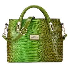 Véritable Sacs À Main En Cuir Bandoulière Crocodile Sacs 2017 De Luxe D’affaires Designer Sacs À Main Femmes Sac Sac A Main Femme De Marque