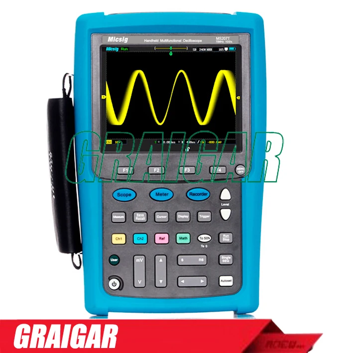 

Micsig handheld 200MHz oscilloscope Tablet Oscilloscope Support touch screen operation MS220T Series 10 physical measurements