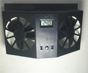 

Air Radiator Vent Rubber 12V Without Battery Sun Power Black Window Auto Ventilator Cooler solar Car Ventilation Fan
