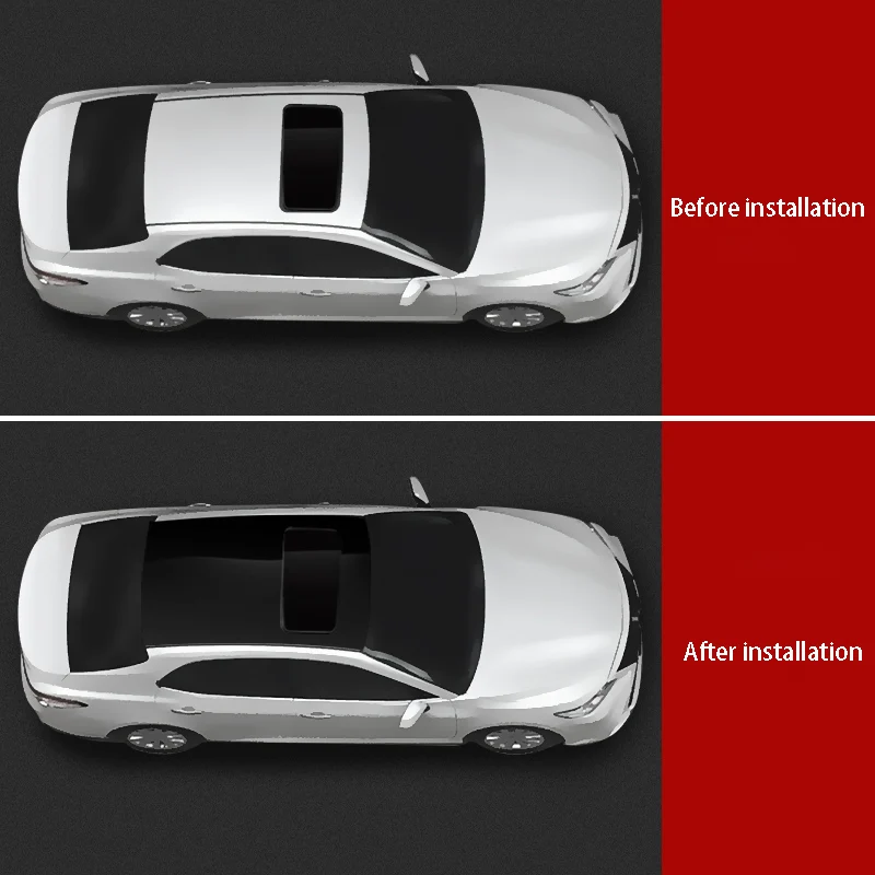 Черный утолщение высокого класса пленка для крыши Защитная пленка для украшения интерьера декоративные аксессуары для автомобиля для Toyota Avalon