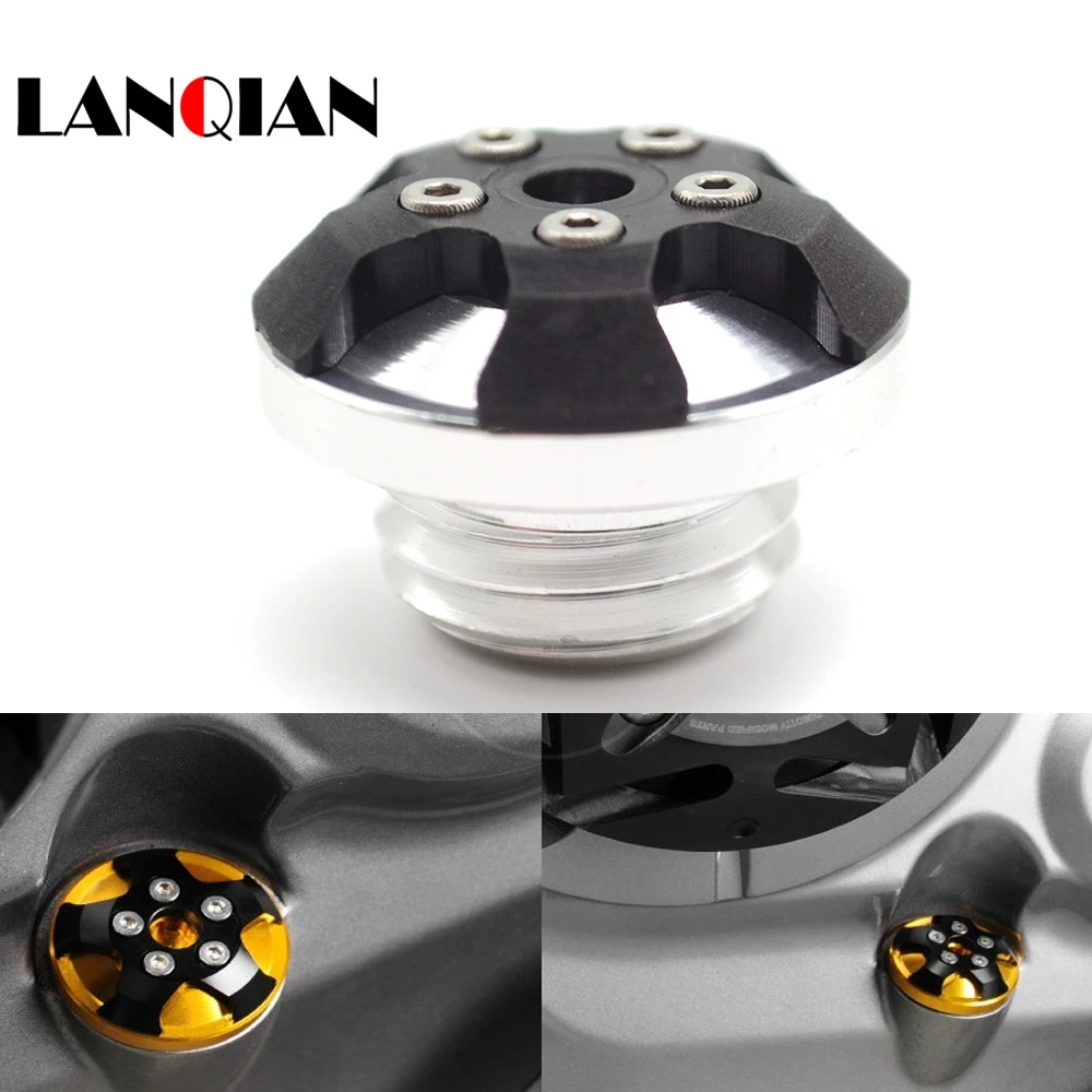 

For Aprilia DORSODURO 1200 RST1000 FUTURA SHIVER GT Motorcycle m20*2.5 magnetic engine oil filler Bike Engine Oil Cap cover