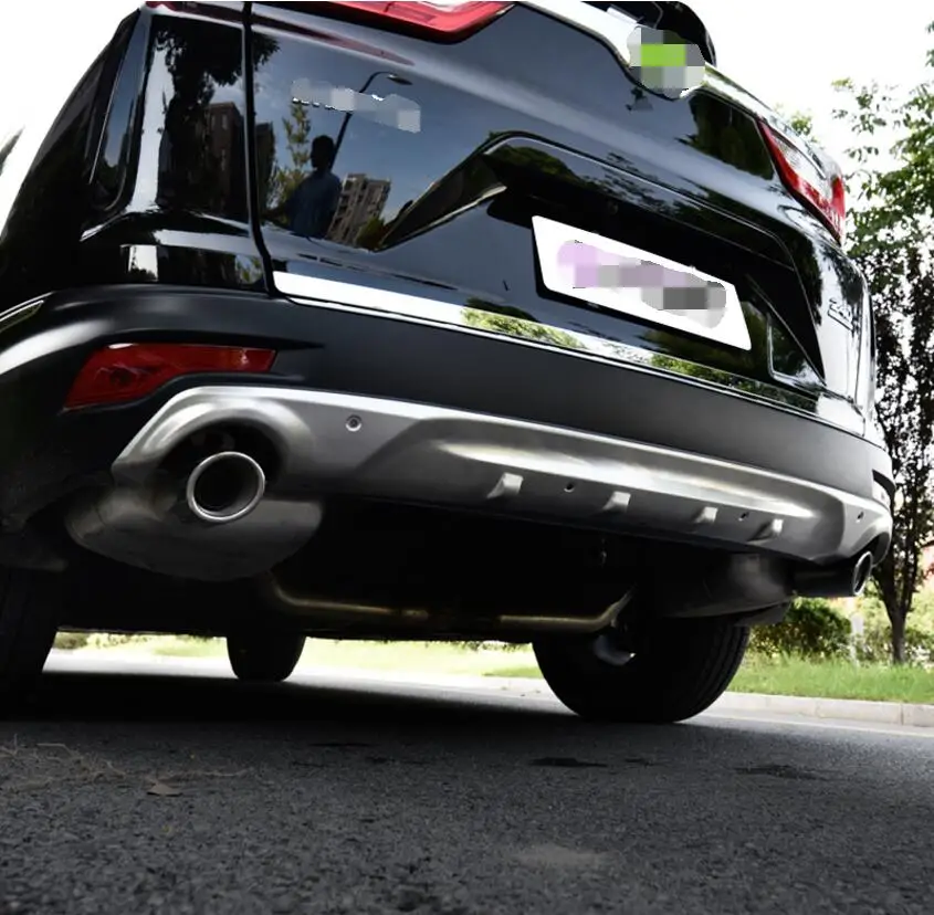 

For Honda CR-V CRV 2017.2018 BUMPER GUARD BUMPER Plate High Quality Stainless Steel Front+Rear Auto Accessories