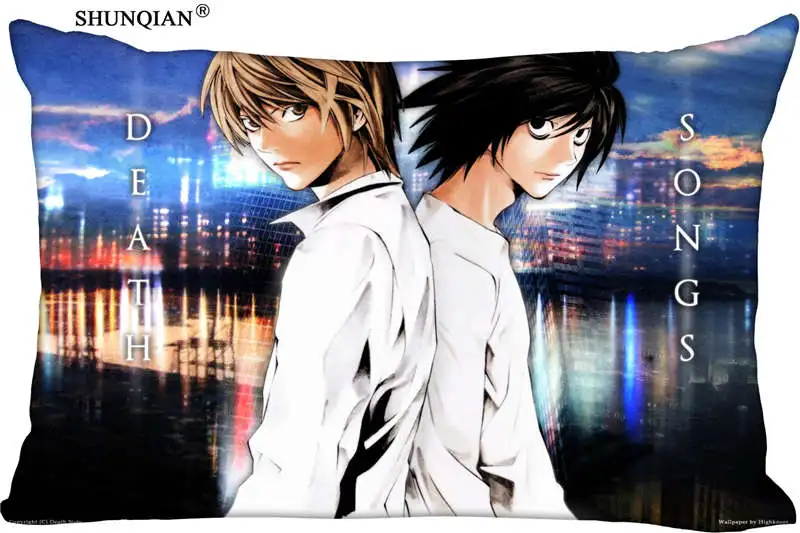 New Japanese Anime Death Note Pillow Case Custom Wedding