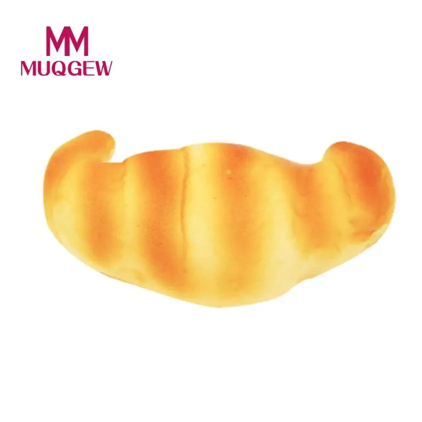 

squishy food PU simulation bread Kitchen toy Squeeze Elasticity Slow Rising Cream Scented Croissant Decompression Toy #ES