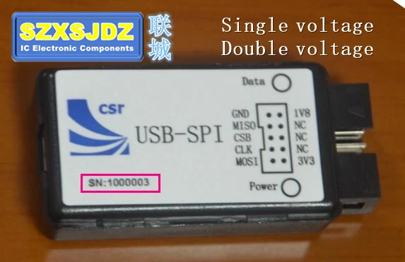 Одновольтный двухвольтный CSR Bluetooth отладчик программируемая горелка USB в SPI |
