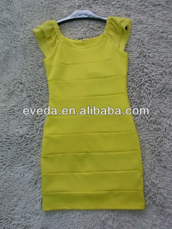 2013 fashion design pink bandage dress for slim women |