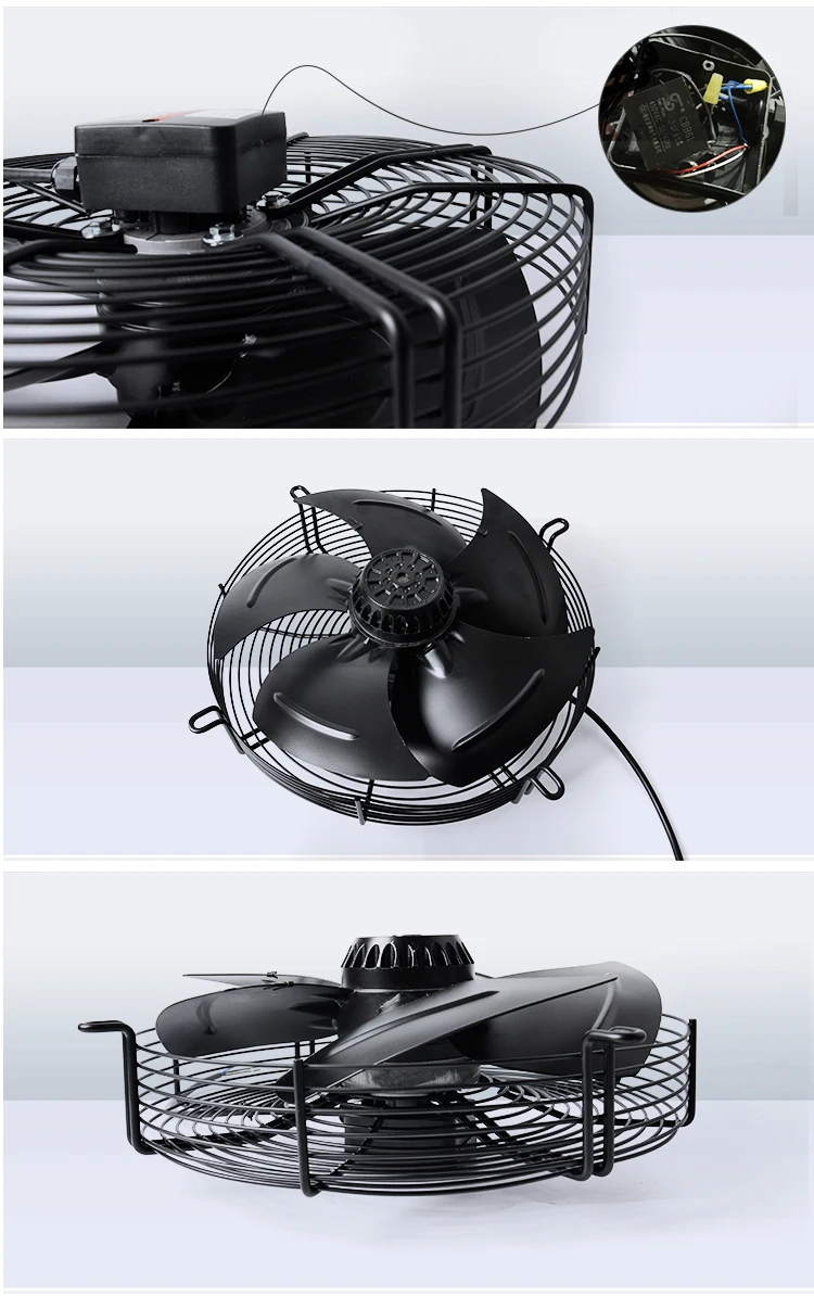 Внешний роторный осевой вентилятор YWF4E/4D-250/300/350/400/450/500 вентилятор конденсатора 220/380V