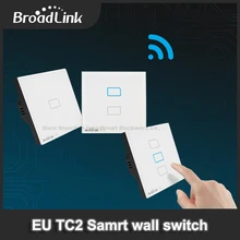 Broadlink TC2 ЕС Стандартный 1/2/3 Gang, мобильного удаленного свет лампы стены переключатель Wi-Fi через Broadlink RM2 RM pro, умный дом domotica