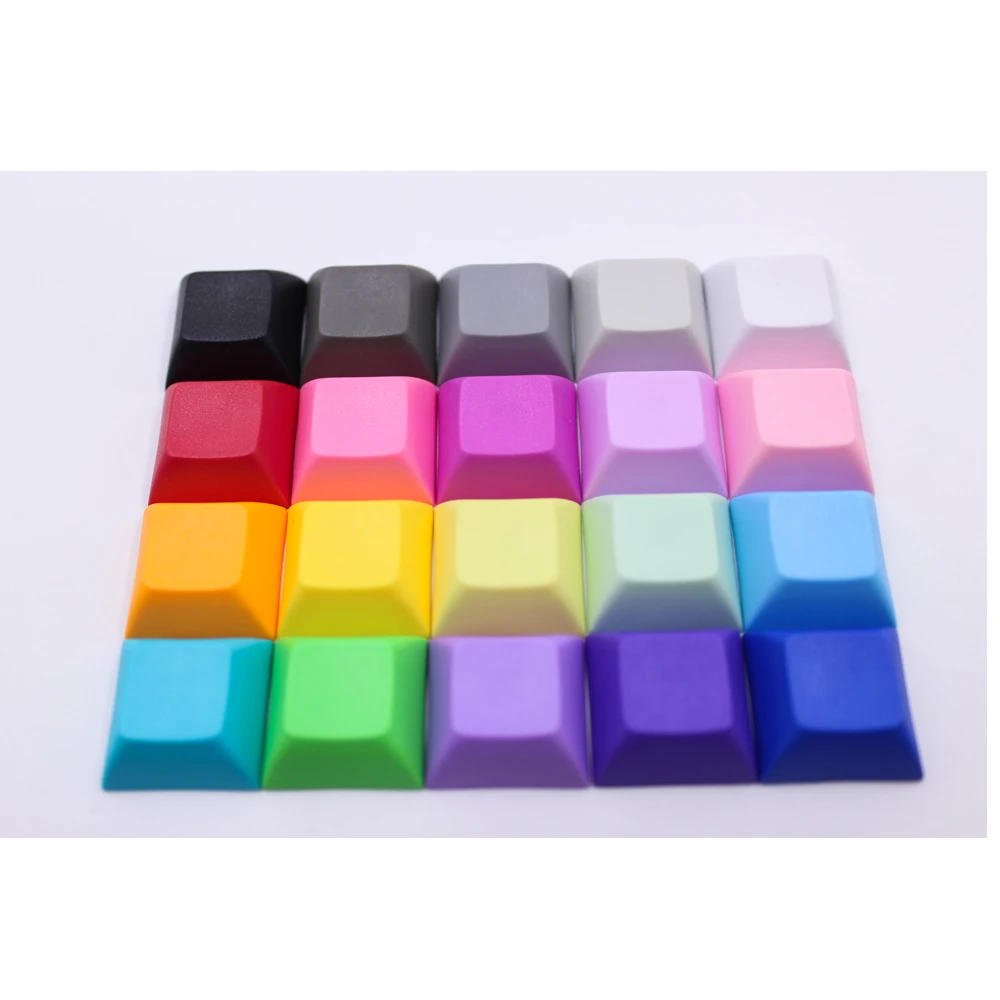 Пустая клавиатура MP 1U DSA Keys PBT смешанные цветные клавиши Cherry MX для проводной