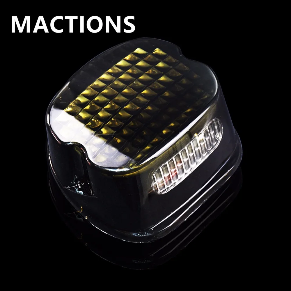 

LED Tail Brake Light Low Profile Smoke Cover For Harley Dyna Electra Glide Street Glide Fat Boy Road King XL 833 1200