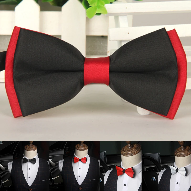 Модные Классические Для мужчин регулируемый Новинка Tuxedo Свадебный бабочку лук галстук бабочка