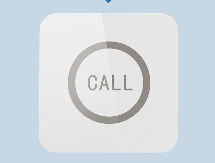 

Touching call button, hotel wireless service, wireless waiter call system, waterproof buzzer button, restaurant guest pager