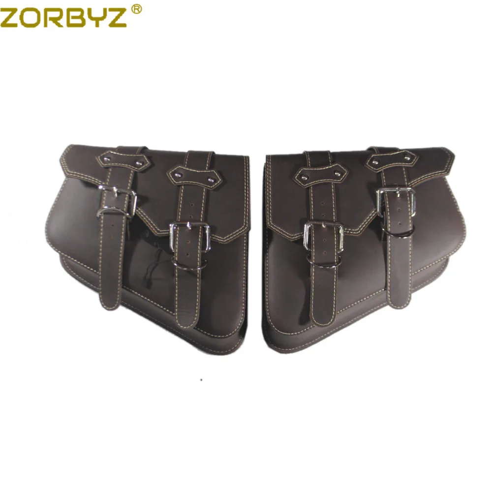 ZORBYZ пара мотоциклетные винтажные Ретро Сумки из искусственной кожи седельные